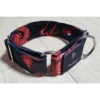 The Blue S | Chien | Collier China Town | Dragon Rouge Sur Fond Noir