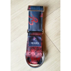 The Blue S | Chien | Collier China Town | Dragon Rouge Sur Fond Noir 11 The Blue S | Chien | Collier China Town | Dragon Rouge Sur Fond Noir -Fournitures Pour Chiens the blue s chien collier china town dragon rouge sur fond noir 4