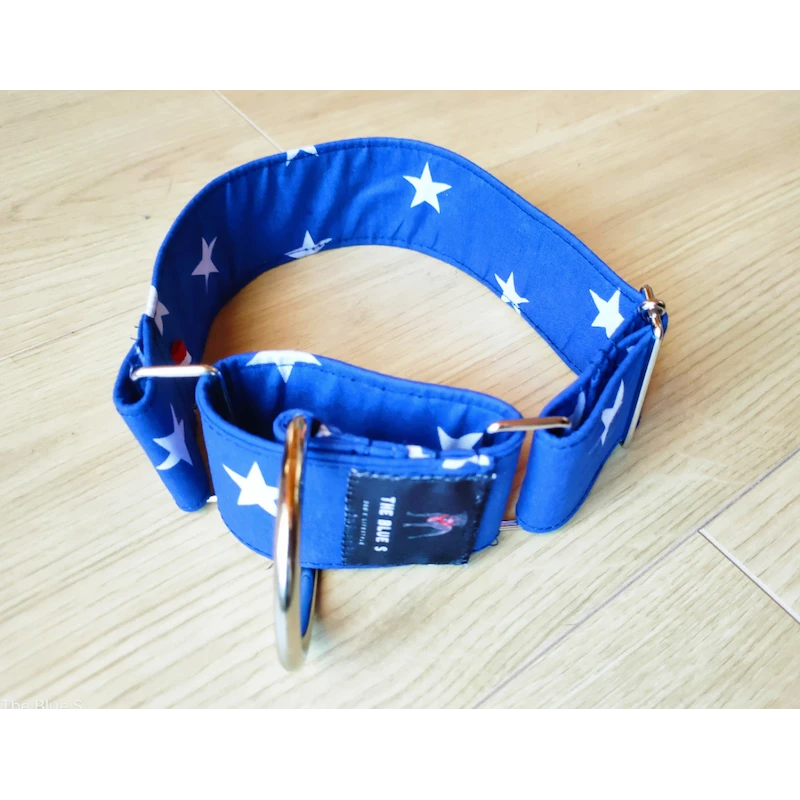 The Blue S | Chien | Collier Hey Captain | Bleu Avec étoile Blanche 5 The Blue S | Chien | Collier Hey Captain | Bleu Avec étoile Blanche – Image 3