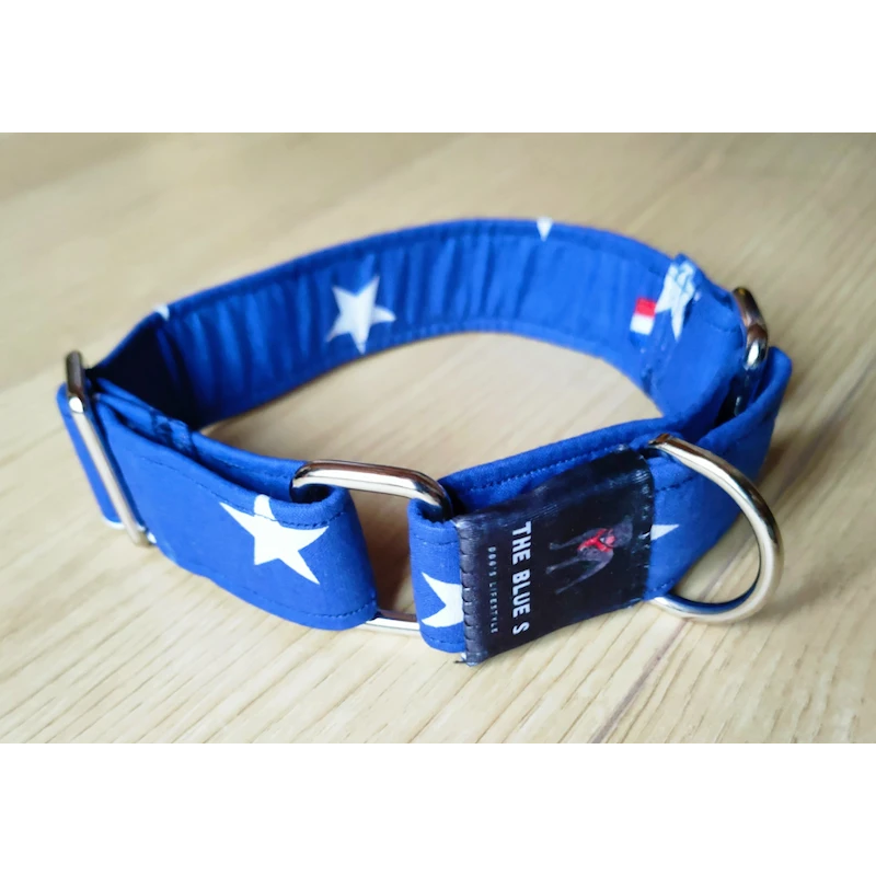 The Blue S | Chien | Collier Hey Captain | Bleu Avec étoile Blanche 3 The Blue S | Chien | Collier Hey Captain | Bleu Avec étoile Blanche