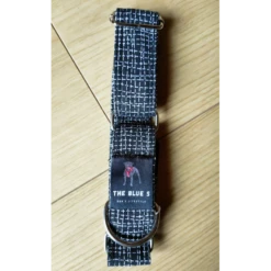 The Blue S | Chien | Collier In Line Noir Et Blanc 11 The Blue S | Chien | Collier In Line Noir Et Blanc -Fournitures Pour Chiens the blue s chien collier in line noir et blanc 2