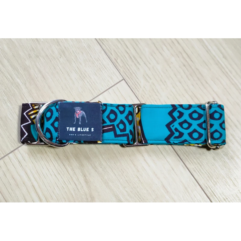 The Blue S | Chien | Collier LAGOS Vert Majoritaire Taille M 4 The Blue S | Chien | Collier LAGOS Vert Majoritaire Taille M – Image 2