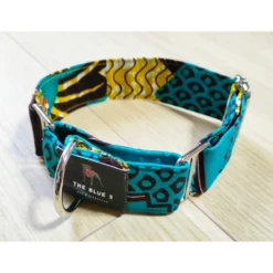 The Blue S | Chien | Collier LAGOS Vert Majoritaire Taille M