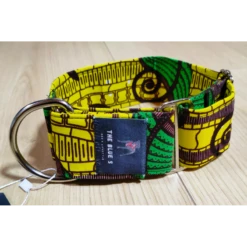 The Blue S | Chien | Collier NAIROBIE | Imprimé Africain Jaune/vert 11 The Blue S | Chien | Collier NAIROBIE | Imprimé Africain Jaune/vert -Fournitures Pour Chiens the blue s chien collier nairobie imprime africain jaunevert 4