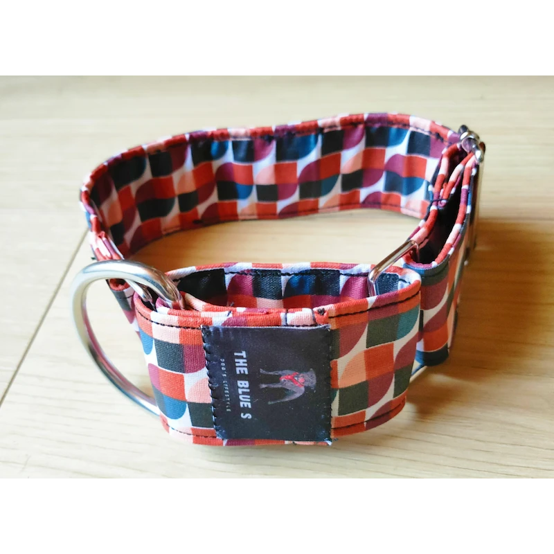 The Blue S | Chien | Collier Rétro Is Rigolo | Motif Géométrique 5 The Blue S | Chien | Collier Rétro Is Rigolo | Motif Géométrique – Image 3