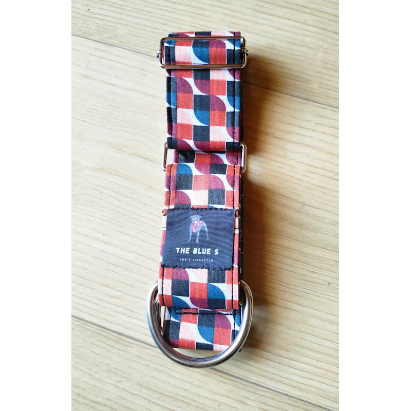 The Blue S | Chien | Collier Rétro Is Rigolo | Motif Géométrique 6 The Blue S | Chien | Collier Rétro Is Rigolo | Motif Géométrique – Image 4