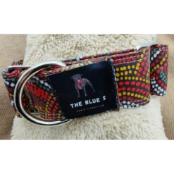 The Blue S | Chien | Collier Rétro Is Rigolo | Motif Incas -Fournitures Pour Chiens the blue s chien collier retro is rigolo motif incas 1