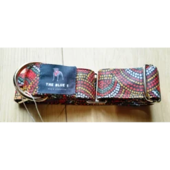 The Blue S | Chien | Collier Rétro Is Rigolo | Motif Incas -Fournitures Pour Chiens the blue s chien collier retro is rigolo motif incas 2