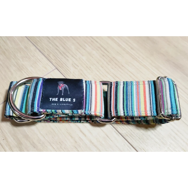 The Blue S | Chien | Collier Transat Au Soleil |Vert 4 The Blue S | Chien | Collier Transat Au Soleil |Vert – Image 2