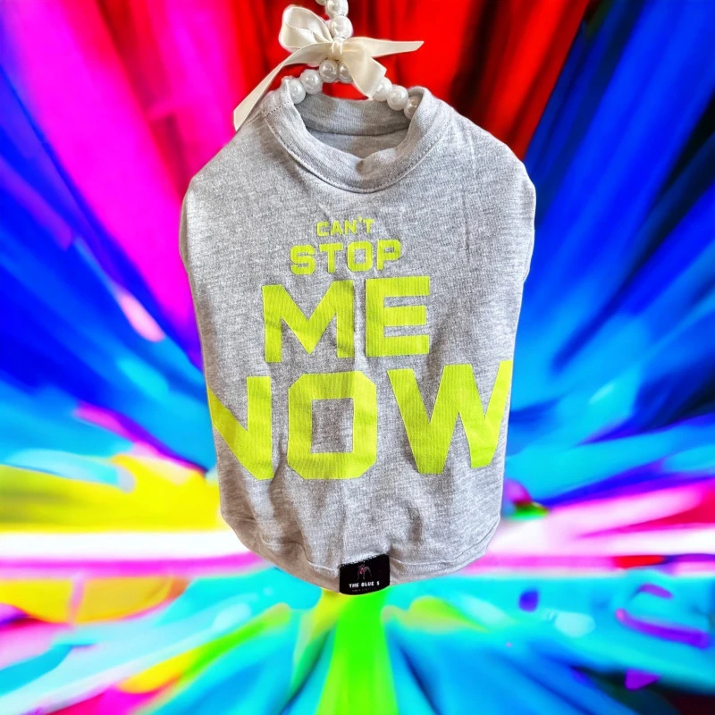 The Blue S | Chien | T-Shirt UPCYCLED | Can't Stop Me Now 3 The Blue S | Chien | T-Shirt UPCYCLED | Can't Stop Me Now