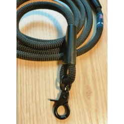 The Blue S | Chiens | Laisse Corde Back To Black - 210 Cm