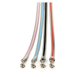 Tre Ponti Guinzaglio Easy | Laisse Résistante Unie Avec Bande Réfléchissante