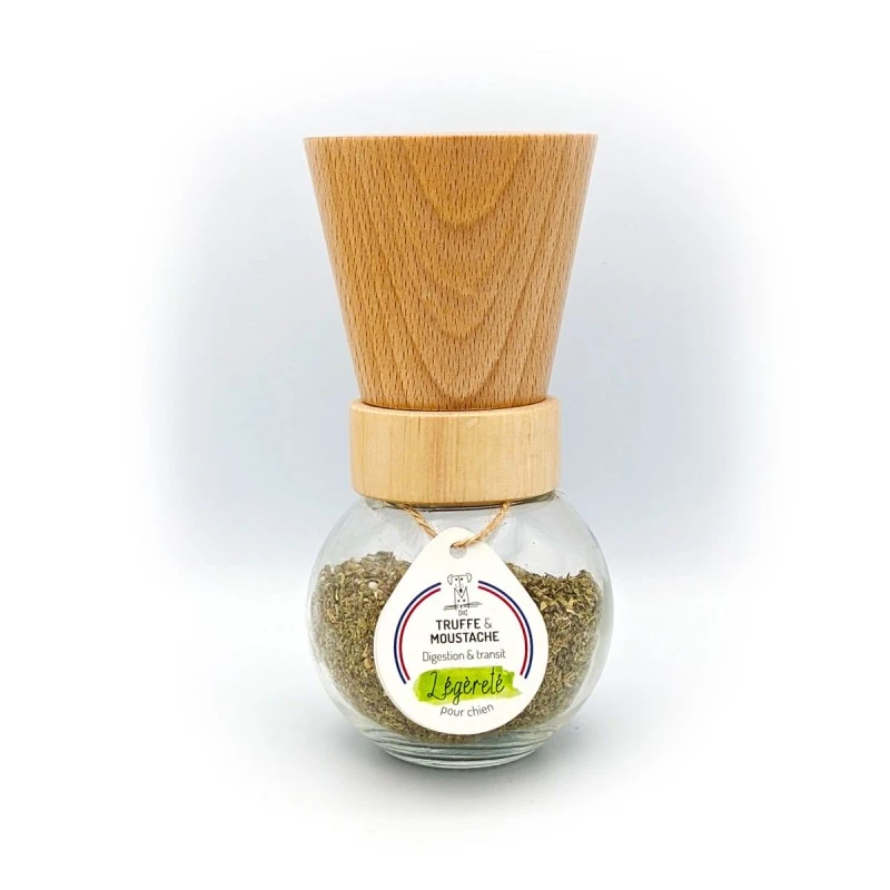 Truffe Et Moustache | Chien | Légèreté Soin De La Sphère Digestive, Complément Alimentaire, Moulin + Recharge 4 Truffe Et Moustache | Chien | Légèreté Soin De La Sphère Digestive, Complément Alimentaire, Moulin + Recharge – Image 2