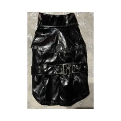 Urban Pup | Chien| Ciré Imperméable Noir Avec Sangles 8 Urban Pup | Chien| Ciré Imperméable Noir Avec Sangles -Fournitures Pour Chiens urban pup chien cire impermeable noir avec sangles 2