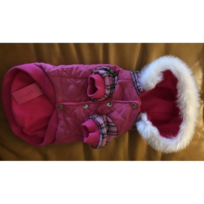 Urban Pup | Chien | Sweat Polaire Rose Fuschia Avec Capuche Amovible 3 Urban Pup | Chien | Sweat Polaire Rose Fuschia Avec Capuche Amovible