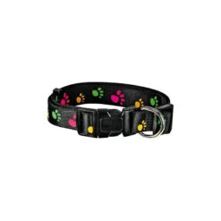 Vivog | Chien | Collier Motif Pattes Fluo - Dim. 25/40 Cm