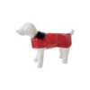 Vivog | Chien | Manteau Ciré | Rouge Et Noir | Doublure Polaire -Fournitures Pour Chiens vivog chien manteau cire rouge et noir doublure polaire