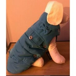 Wouapy Beside Blue | Manteau Doudoune Pour Chien | Bleu