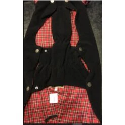 Wouapy College | Manteau Pour Chien | Noir Et Ecossais 8 Wouapy College | Manteau Pour Chien | Noir Et Ecossais -Fournitures Pour Chiens wouapy college manteau pour chien noir et ecossais 2