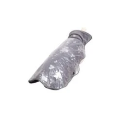 Wouapy | Manteau Imperméable Shabby | Velours Gris Avec Cape | Pour Chien