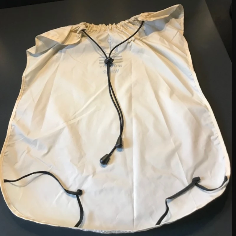 Wouapy | Pull Marin Avec Sa Cape Imperméable | Beige Et Bleu 6 Wouapy | Pull Marin Avec Sa Cape Imperméable | Beige Et Bleu – Image 4