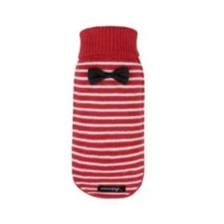 Wouapy | Pull Marin Rouge Et Blanc Pour Chien