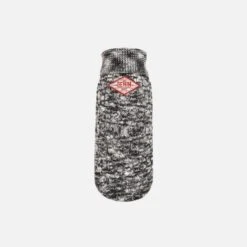 Wouapy | Pull Pour Chien Lepik | Gris Chiné Avec Col Roulé